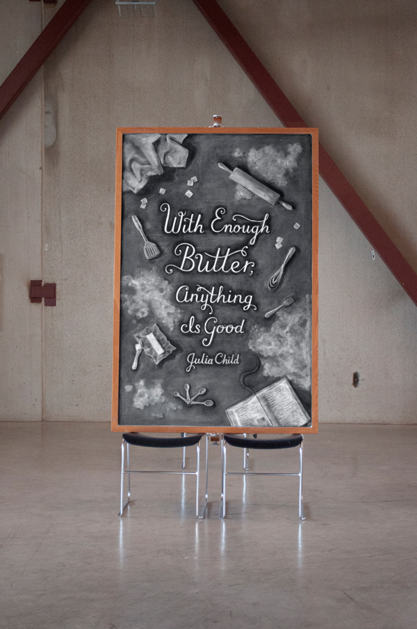 type lettering chalk Chalk art portrait Weekly series Quotes campaign poster inspiration motivation school