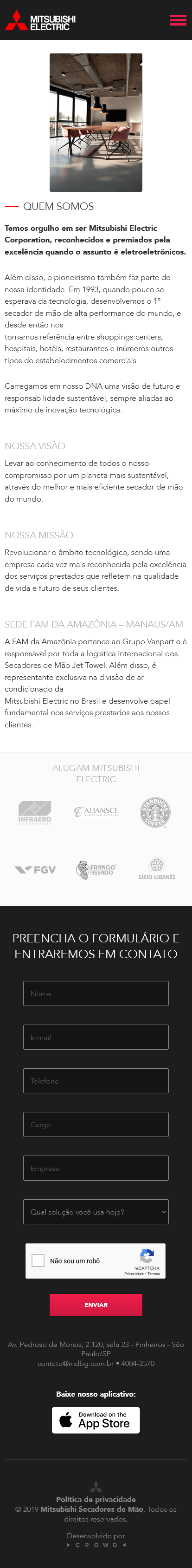Mitsubishi eletric wordpress redux framework Responsive Shopping redux secadores