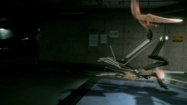 Graffiti CGI Cybotron 3D Studio Max motion tracking vray Steadicam japan