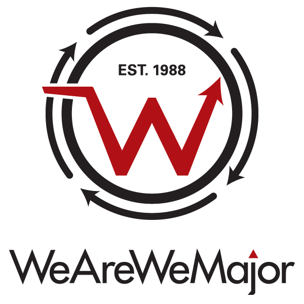 Adobe Portfolio WeAreWeMajor Logotype logo mark identity lettering