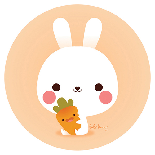 characters publishing   editorial picture books licensing pattern digital stickers cute kawaii luli bunny