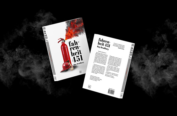 Fahrenheit 451 - Book Cover Design