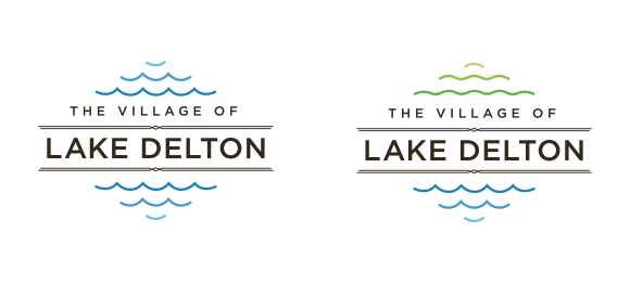 brand logo type illustrate lake environment water