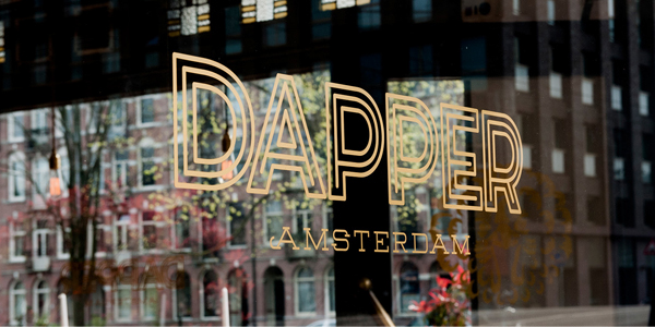Dapper Amsterdam Lucas & Mallee visual identity bar grill Food 