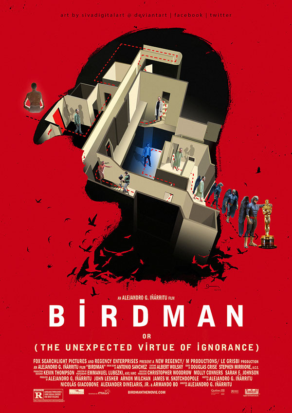 Birdman 2014 | FanArt Poster