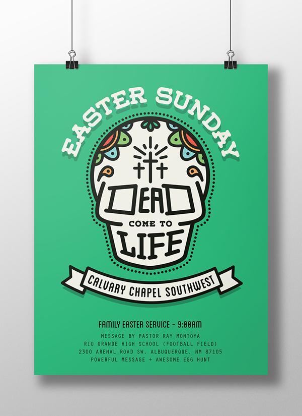 design Easter jesus