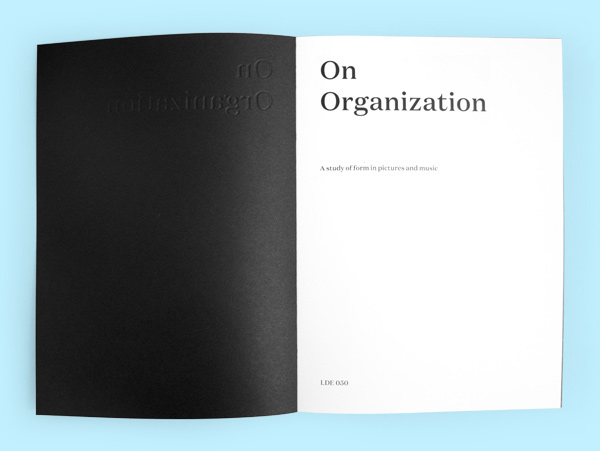 black & white book photo cd on organization
