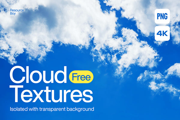 100 Free Cloud Textures [PNG]