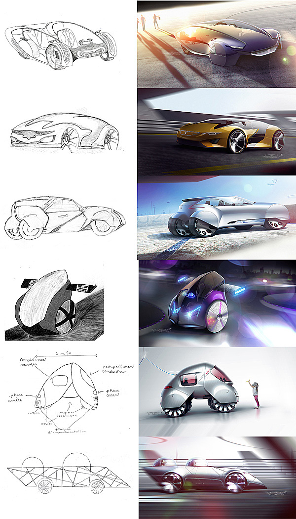 olivier Gamiette PEUGEOT concept car