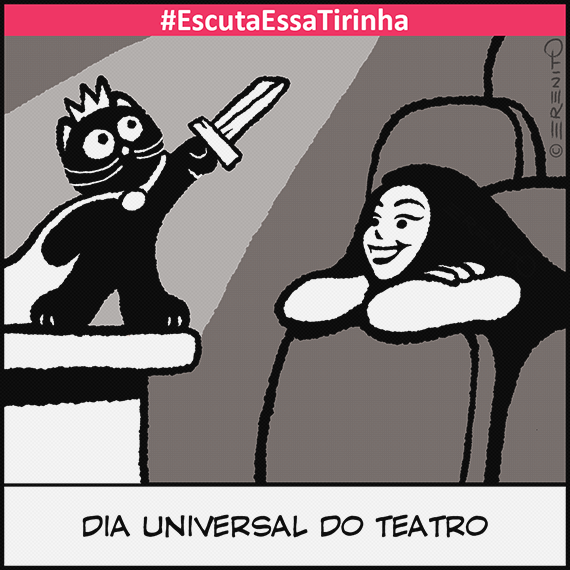 EscutaEssaTirinha comics Tirinha apple pencil lineart