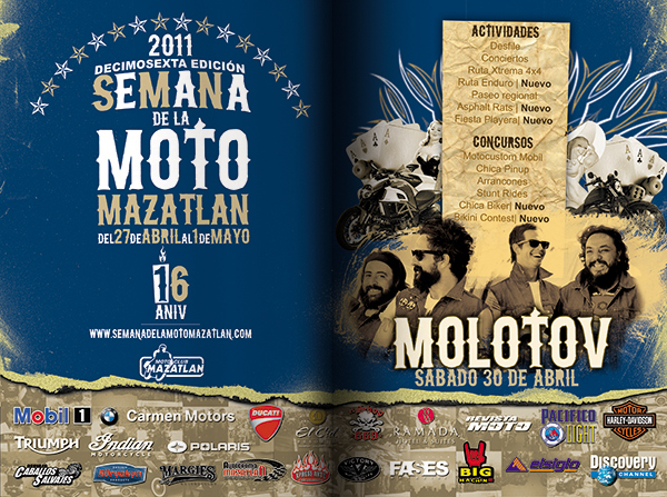 bikeweek   semana de la moto motorcycles motociclistas bikers diseño imagen mazatlan mexico