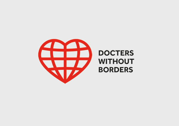 logo visual identity Docters Without Borders