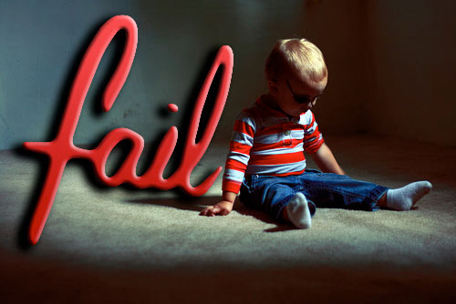 fail kids kid red cute lettering photoshop