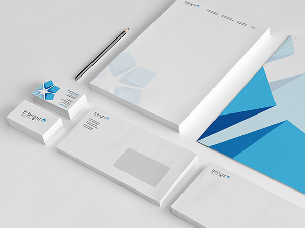 bright cloud software reporting software star Stationery print