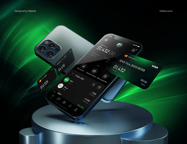 Digital Bank - Mobile App Concept