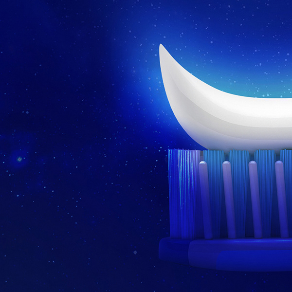 toothpaste pooneh ramadan whiening campaign God smile moon toothbrush