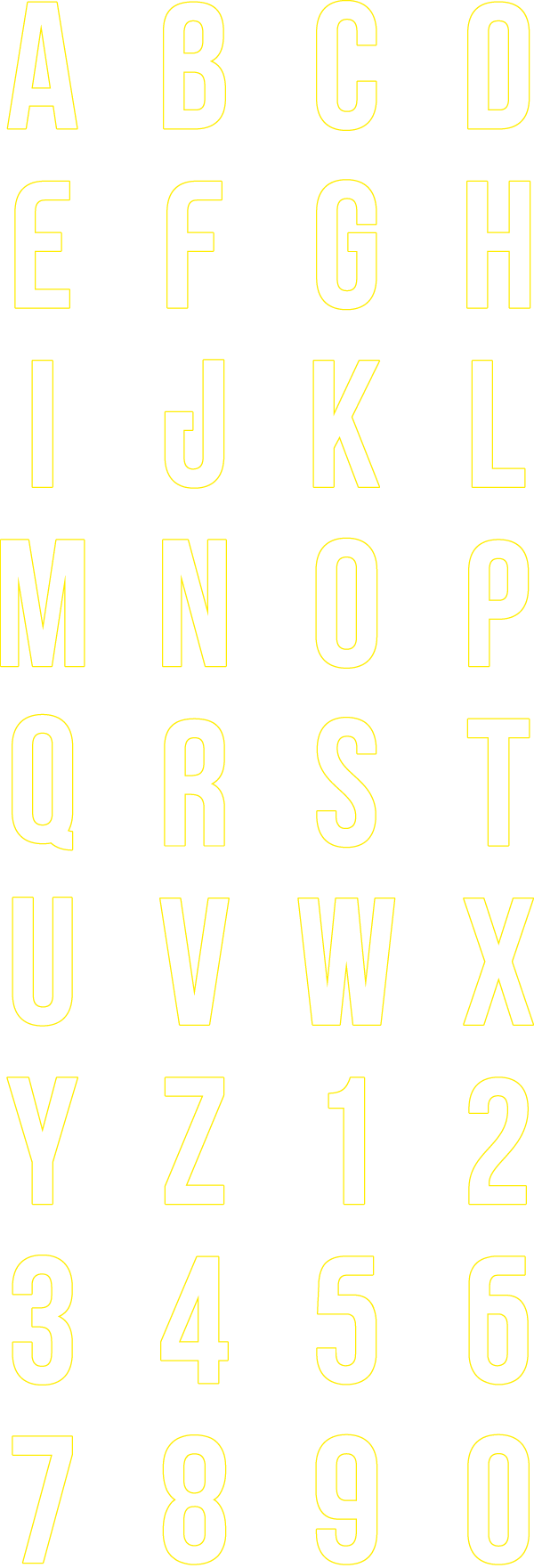 explorer Typeface font manuele Mascheroni