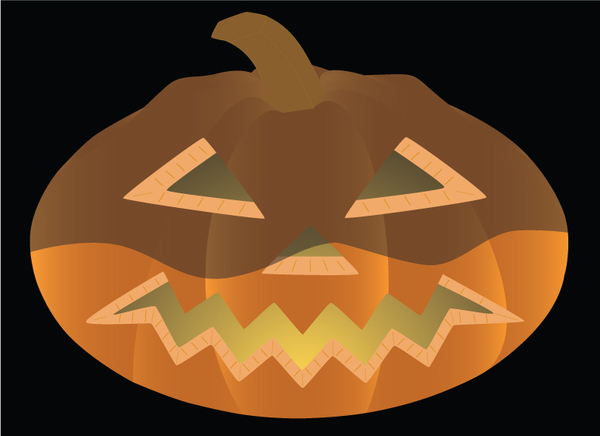 pumpkin Halloween jack-o-lantern