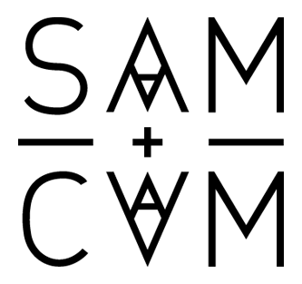 Brand Design identity cam+sam pattern