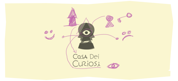 Casa dei curiosi - Logo development process