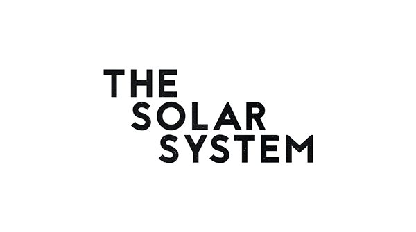 Icon logo planet solar system milky way ILLUSTRATION  astronaut Scifi star