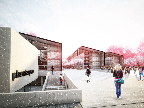  MEB Campus in Igdr architectural competition on Behance