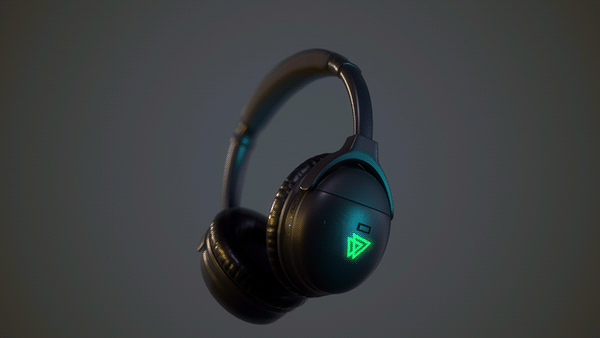 headphone 3d model