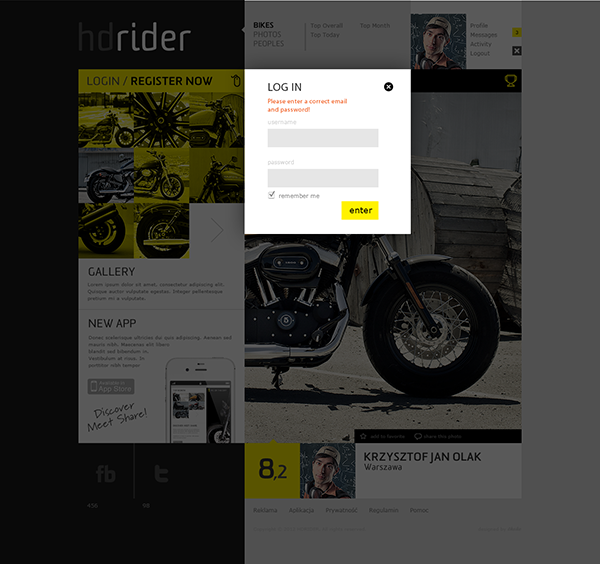 rider fdrider iPad ios www Web web-design ux UI