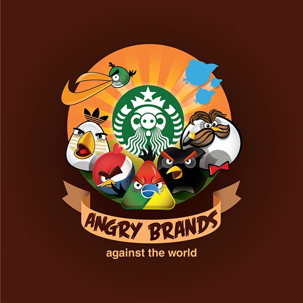 Angry brands (parody)