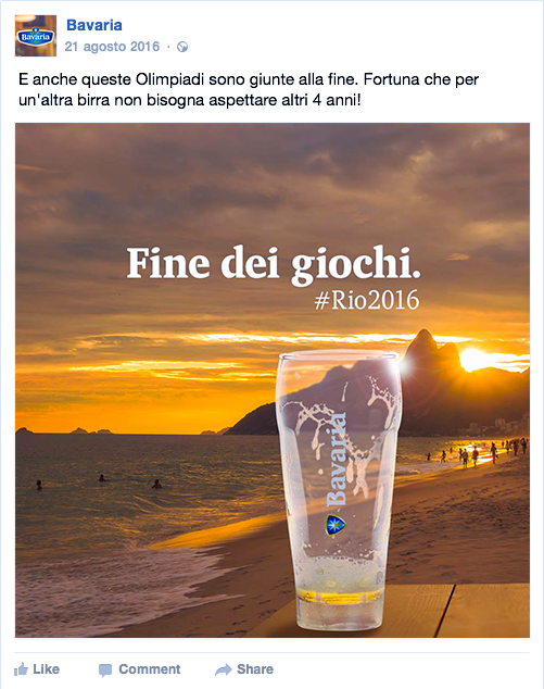 Bavaria ped post beer facebook Post Plan facebook page