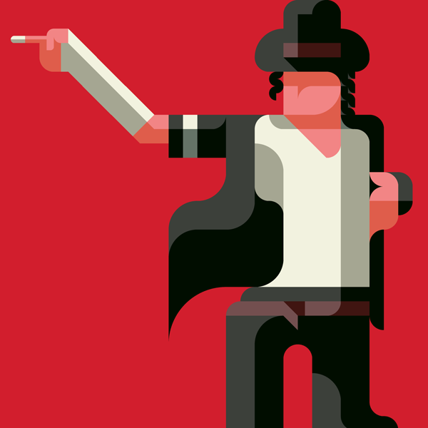 Michael Jackson michael flat flatdesign MJ