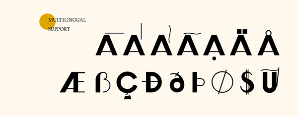 AODAI Typeface