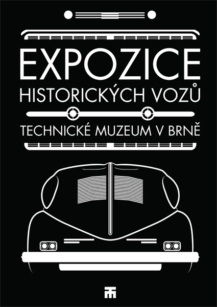 Exhibition  vintage car vintage car poster technics black and white