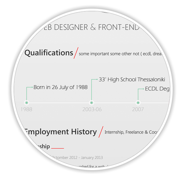 Resume CV web design resume web design cv web develop portfolio web design portfolio