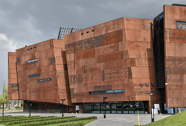poland Gdansk Fort Architects European Solidarity Center Lech Walesa