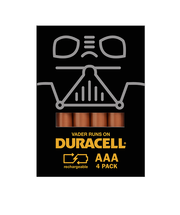 DURACELL star wars batteries Promotion Design
