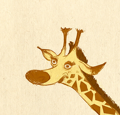 giraffe  animal  brand Hero Character