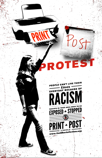anti-racism protesting advocacy