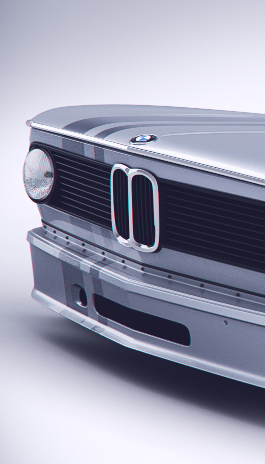 car BMW CGI 3D modo