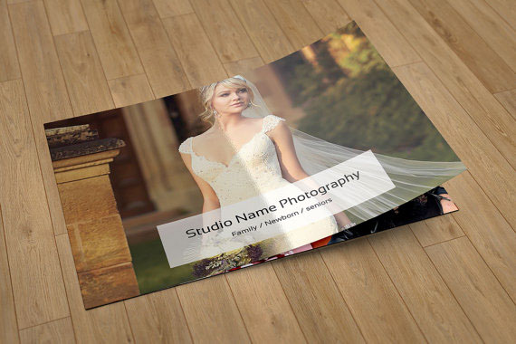 Photography Promo Card | Photography Brochure Template | Marketing Template for Photographer | Photoshop & elements template