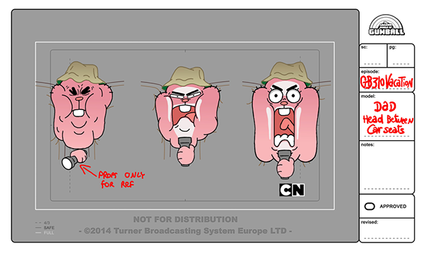 The Amazing World of Gumball-character design-season 3