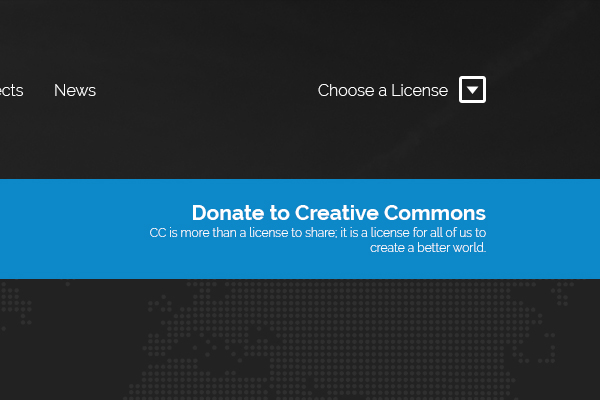 creative commons re-design