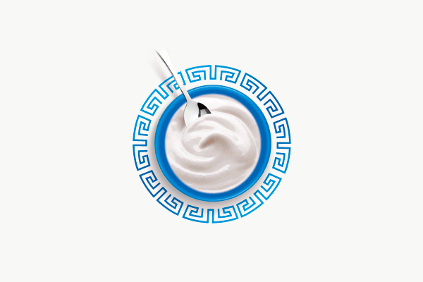 Danone oikos yogurt greek griego strawberry natural redisgn