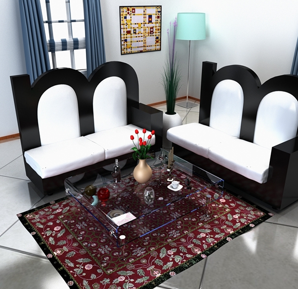 decortype decor type lettering font Typeface Render rendering 3ds MAX 3D vray Interior furniture