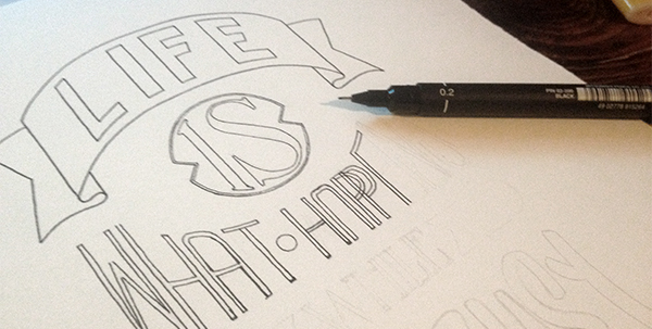 Handlettering customlettering Beatles johnlennon plans RIP Custom Lettering HAND LETTERING typo Typographie