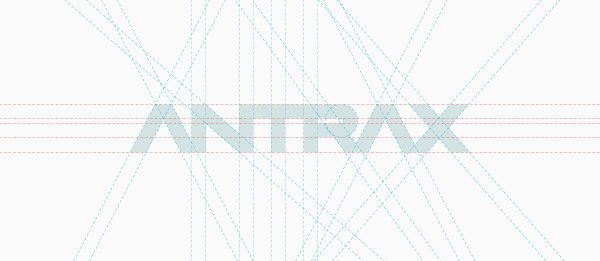 antrax identyfication logo Logotype
