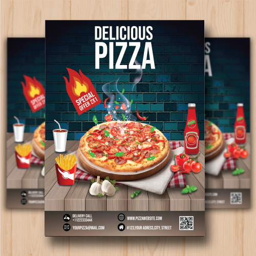 Pizza Flyer Design On Behance