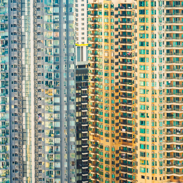 Hong Kong high highrise towerblock skyscraper