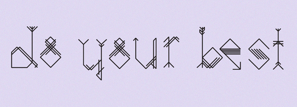 letters lettering Handlettering Nina Gregier proste kreski  typografia Liternictwo typographical