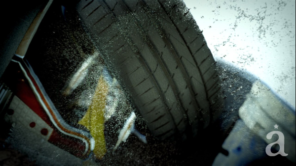promotion video Hankook Tire vfx car alfred imageworks Tire ventus